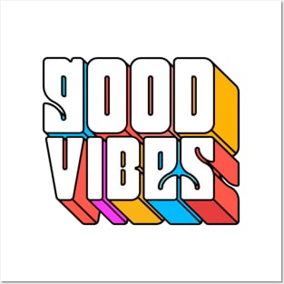 Good vibes Posters and Art